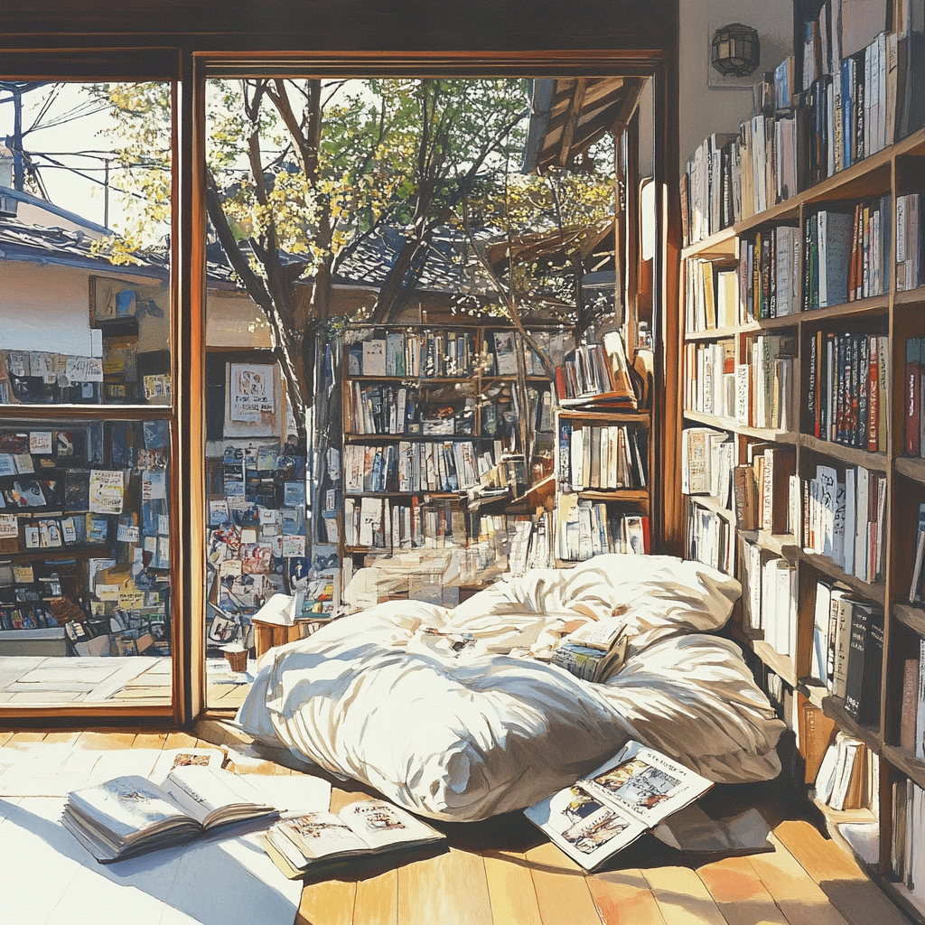 Pages Book Nook Shop logo